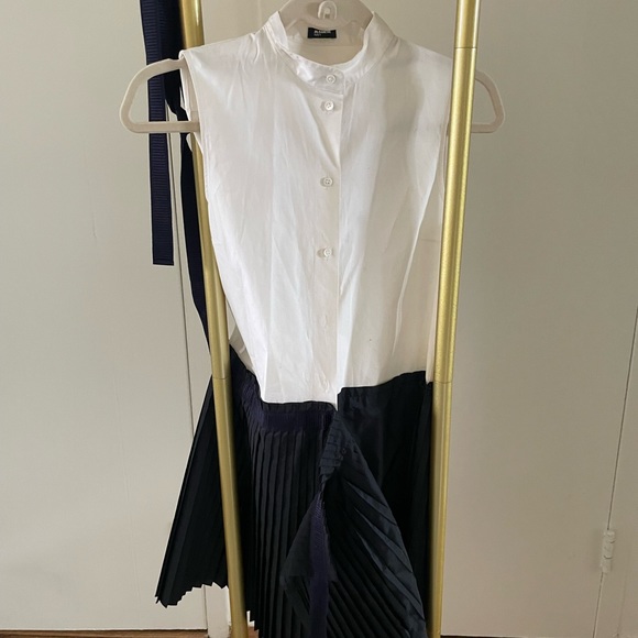 JIL SANDR NAVY TENNIS DRESS - Picture 4 of 8